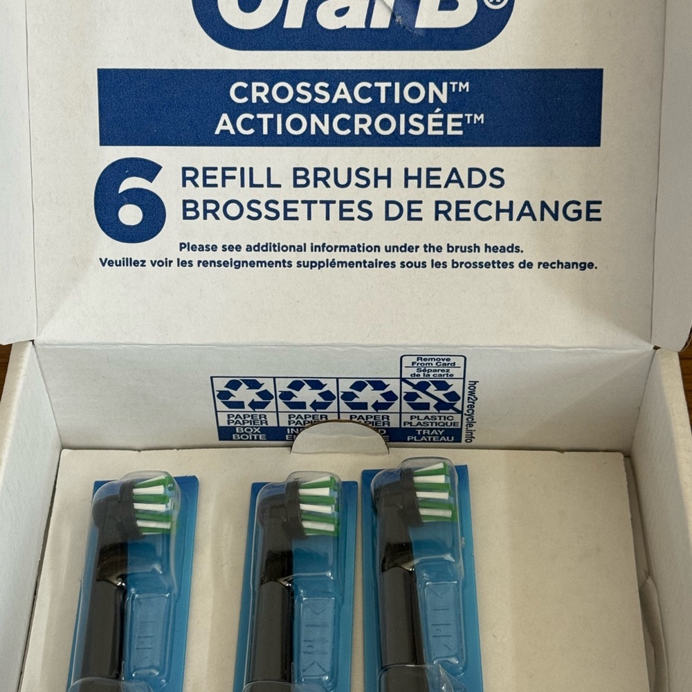 Oral-B CrossAction Refill Brush Heads